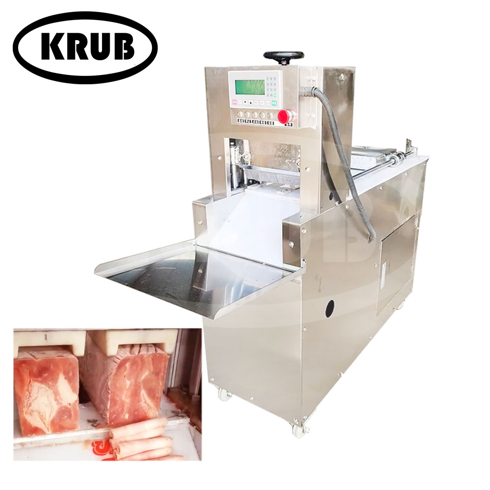 เครื่องสไลด์หมูแช่แข็ง